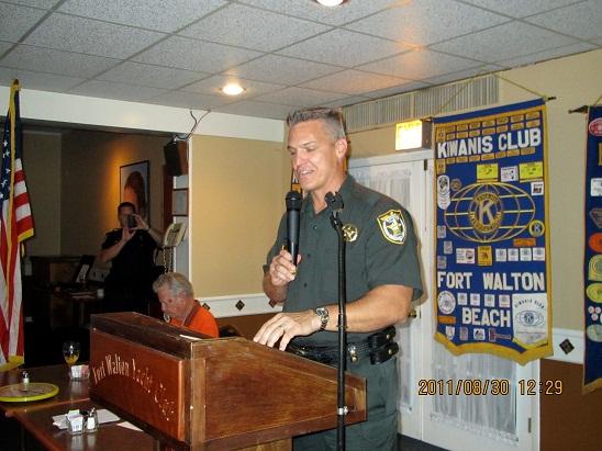 Sheriff Larry Ashley in a Recent