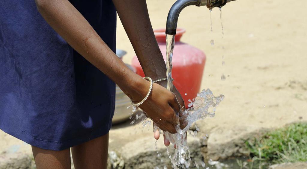 2WATER & SANITATION Availability and quality of services and facilities related to water and sanitation are critical to the health and well-being of people.