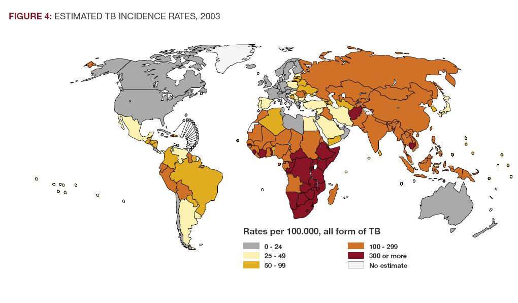 TB Epidemiology A Silent Global Epidemic Infected cases Case incidence Case prevalence Deaths MDR GLOBAL 1.7 billion (33% population) 8-10 million/year 40-50 million 1.