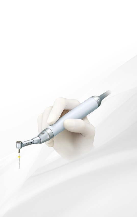 Smart and Portable Ultra-slim & Compact Handpiece with Torque Control & Auto Reverse ENDO-MATE DT is smart enough to memorise exact speed and torque settings for up to 9 Ni-Ti files from all major