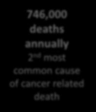 common cause of cancer related death About 90% of all liver cancers are HCC Most