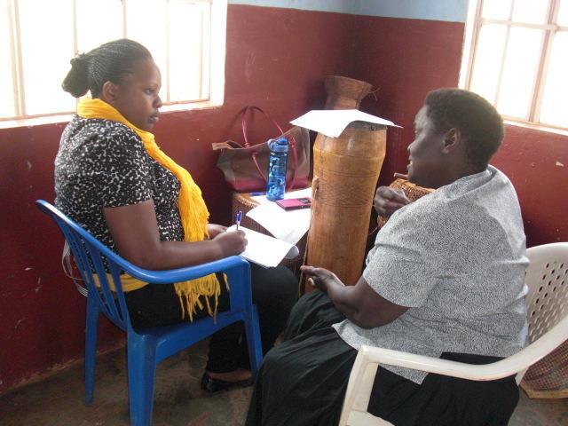 Conducting the Beneficiary Impact Survey From the convening, CEEWA-Uganda learnt of
