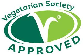 > > Products carrying the Vegetarian Society Approved logo must meet certain requirements laid down by the Vegetarian