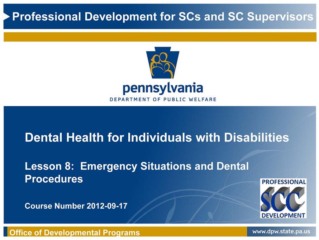 The following presentation was originally developed for individuals and families by Achieva (a Western PA service provider).