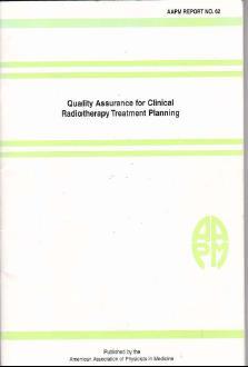 62: Quality Assurance for Clinical Radiotherapy Treatment Planning