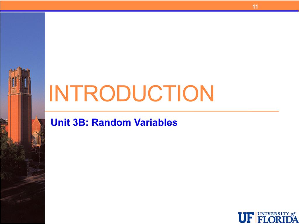 The skills we will learn in this section on random variables will be