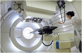 The proton beam therapy system was approved as a medical equipment, and this treatment was authorized the adaptation of (highly) advanced medical treatment in 2001.