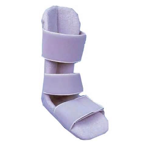 Tension night splint o Effective: Conditions the plantar fascia to tensile stress o Reduces the tensile