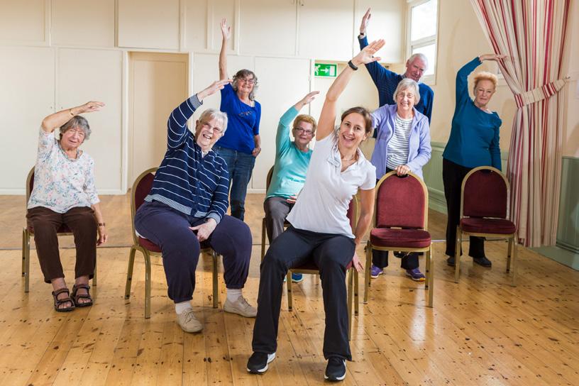 Health Generation Games ( ) Age UK Oxfordshire s Physical Activity service runs specialist Strength & Balance falls prevention exercise programme as well as classes for people with long-term