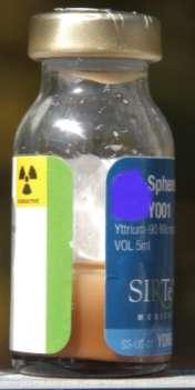 SIR-Spheres Delivered as a vial containing 5 ml water and 40-80 million microspheres with total activity* of ~3 GBq (81