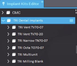 Implant Library can be found in Implant Kits