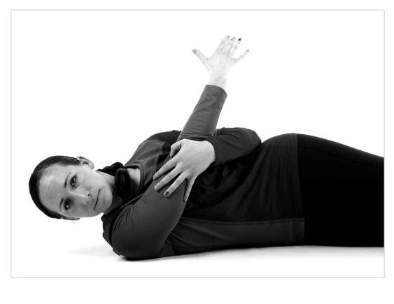 2. Arm Across Stretch Time: 30 seconds; ideally performed during cool-down; dynamic stretching for warm-up Lie on the side of your throwing arm on a firm surface. Lean back slightly. See.