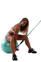 Arm Exercise #13: Stability Ball Reverse One Arm Triceps Extension Gym