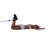 Dumbbell / Machine Lunges Area Targeted: Thighs/Front Of Legs Leg Exercise #3: Laying Hamstrings Curl