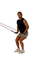 Back Exercise #4: Standing Forward Lat Extension Gym Equivalent: Cable Machine