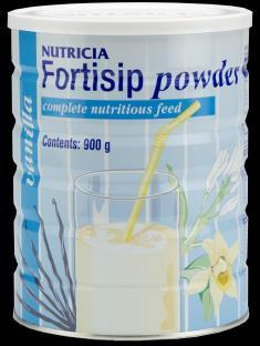New Packaging Nutricia is pleased to inform you of the improved look and feel of the new Fortisip Powder, which will now be consistent with our Advanced Medical Nutrition product portfolio.
