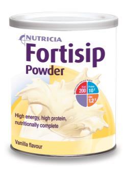 Furthermore, due to the change of manufacturing site, it is no longer possible to produce Fortisip Powder in a 900g can with 6 cans per carton.