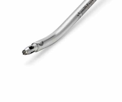Compatible with 1.8mm Available in both Shoulder and Hip (XL) lengths, the Curved Drill Guide is compatible with our existing 1.8mm standard and MINI All-Suture Anchors.