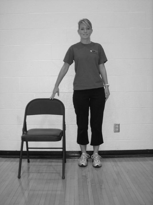 HIP FLEXION SIDE LEG RAISES Strengthening these muscles is important for good balance. Use ankle weights if you are ready.