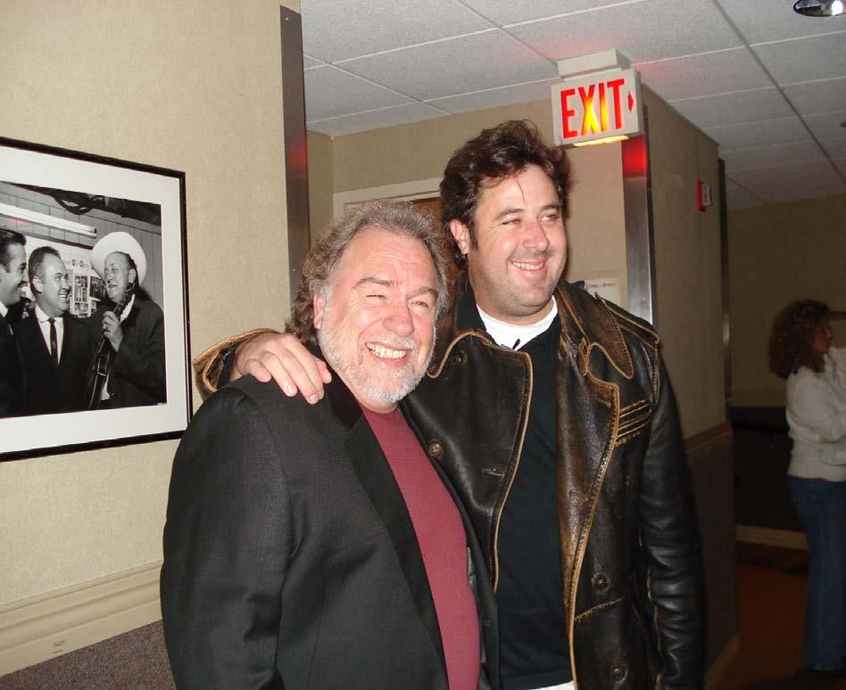 surprise visit from Vince Gill.