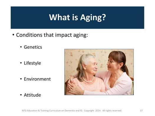 There are some common patterns and factors that impact how well we age.