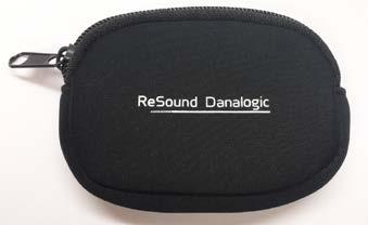All patients are provided with hearing aid pouches.