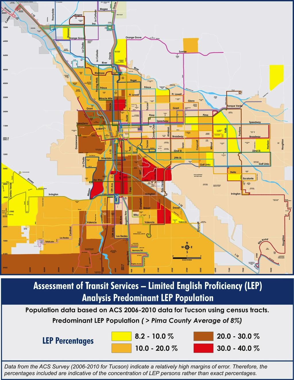 Appendix B Tucson Area Map -
