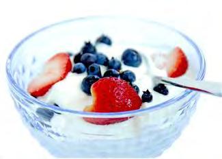 recommended food groups: fruit, vegetable, dairy, protein or grains.