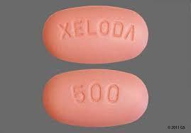 Xeloda (capecitabine) Indications: Colon/colorectal cancer, breast cancer Usual dose: 1250mg/m 2 twice daily for 14 days, followed by a 7 day rest period Mechanism of action: Converted by the body to