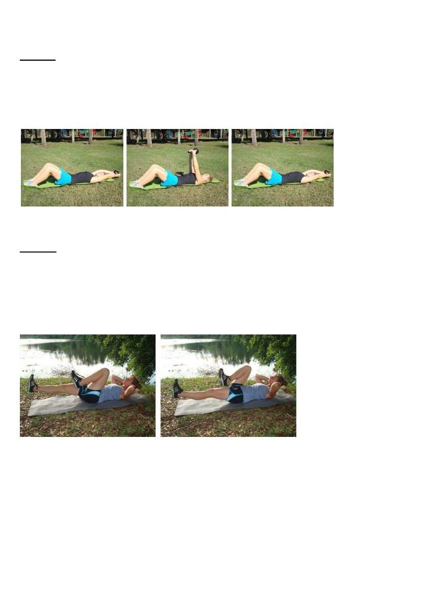 Pull-Overs: Position a weight on the ground and lie on your back (supine position) on the ground or on a bench with the weight behind you. Slightly bend your knees to protect your lower back.