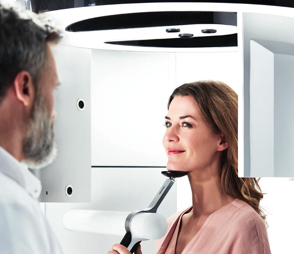 Comfortable patients and better scanning experience The X1 is designed with a soothing