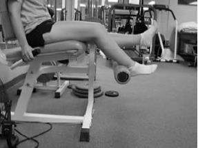 Prgress t seated eccentric hamstring curl: Lad weights at 120% f 1RM (repetitin maximum) f single leg hamstring curl. Use tw legs fr cncentric mtin.
