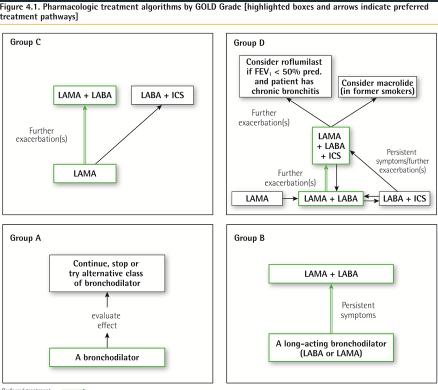 Treatment Algorithm Stable COPD C D 31 A