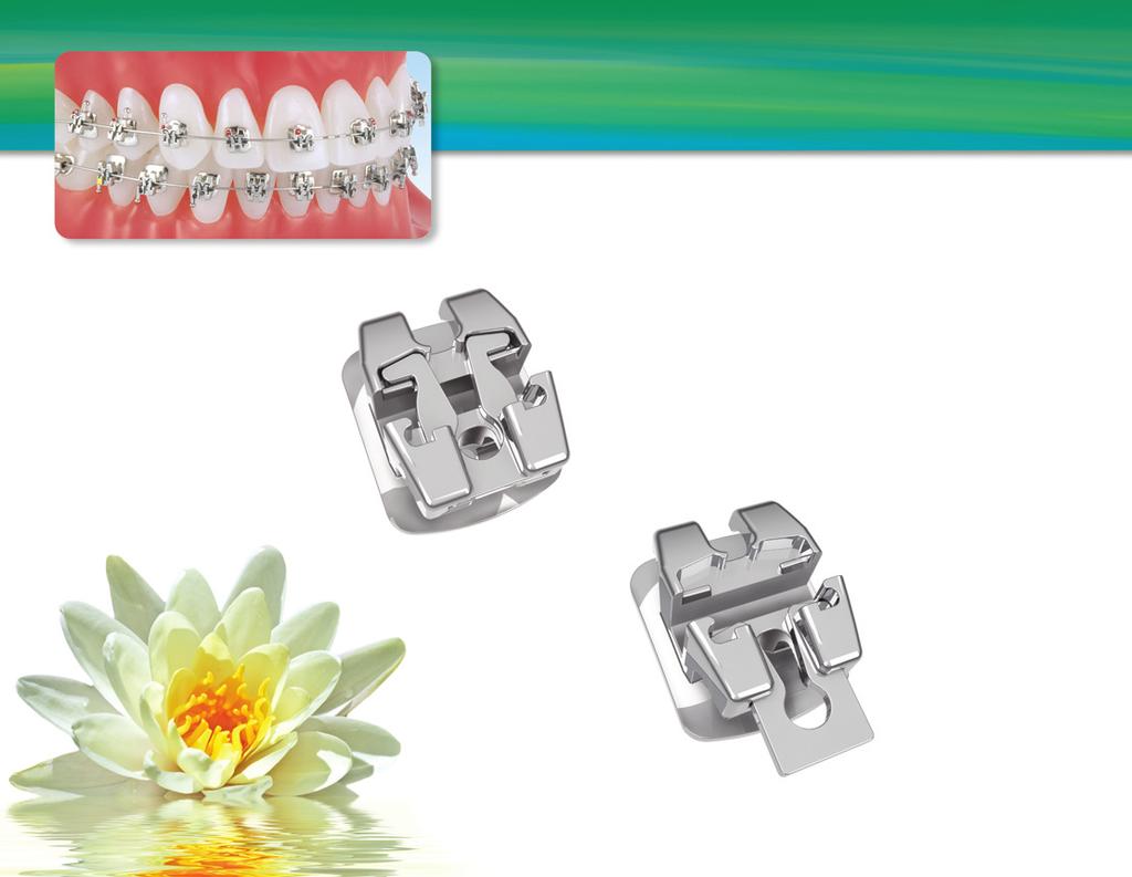Passive Self-Ligating Bracket System Designed by an Orthodontist for Total Control and Maximum Patient Comfort Ultra Low Profile For a more aesthetic appearance Maximum patient comfort and