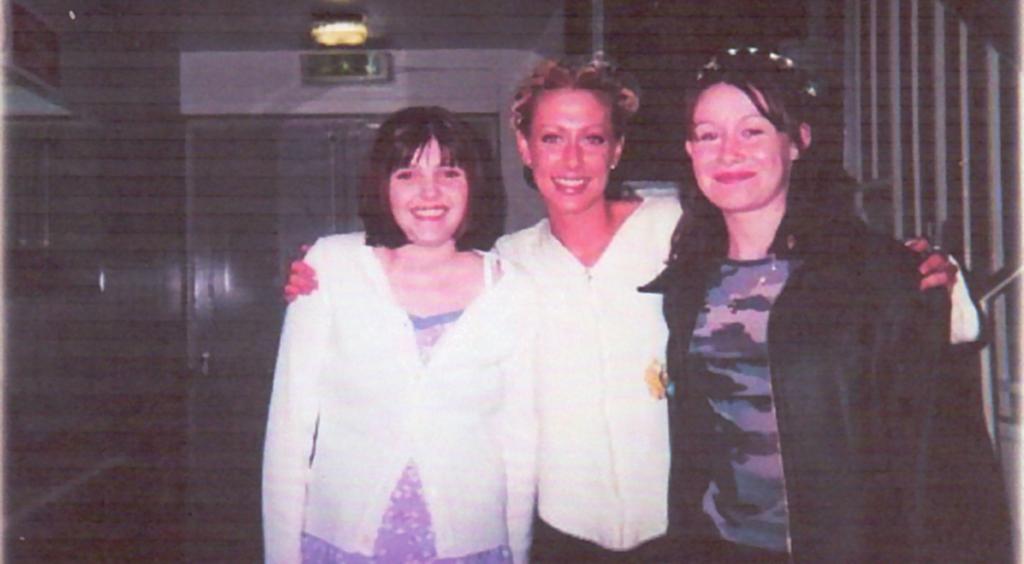 With Faye from Steps and my Cousin Adele back stage at Newcastle City Hall March 2000 I feel that meeting Steps gave me a real boost and helped me get through my second operation and the rest of my