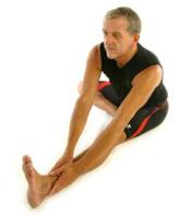 SHERMAN S TOP 7 YOGA POSES FOR SWIMMERS 1. BENT KNEE STRETCH WITH ROOT LOCK (Mulabandha) Key Acu-Points activated: CV 1 and Acu-points along sciatic nerves 1.