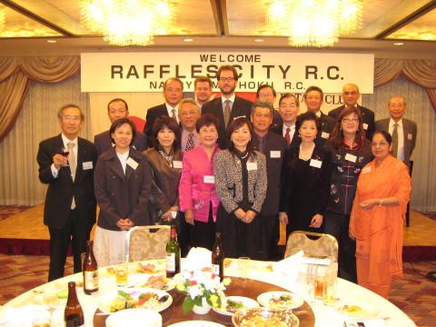 RC Raffles City has been meeting weekly for our Tues lunch meeting at the Marina Mandarin