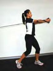 Initiate movement in the legs by shifting the hips laterally, and simultaneously pull hands in a downward diagonal movement. 6.
