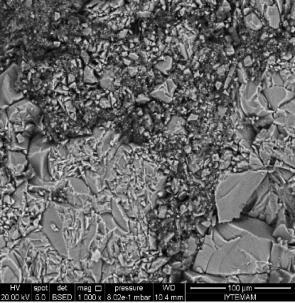 The BSED image of neat nanocomposite stone are shown in Figure 7.