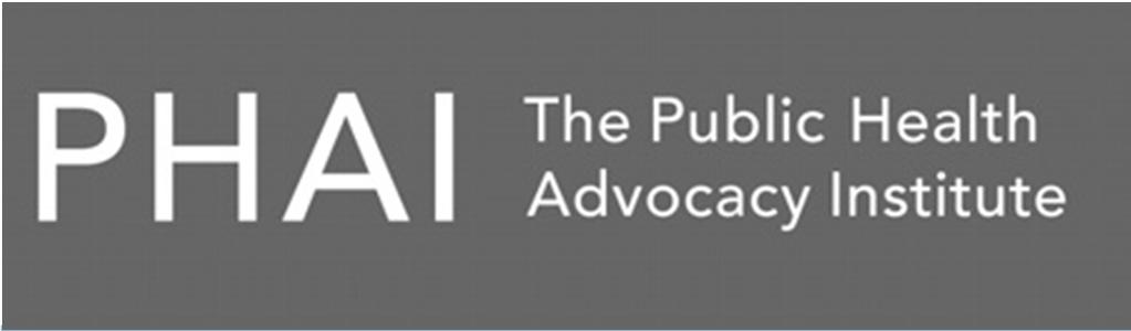 The Public Health Advocacy Institute is a non-profit public health and tobacco control