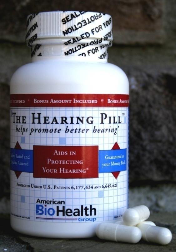 Hearing Pill US Navy study and animal tests indicate a commonly available nutritional supplement: