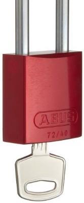 1.5 IN KD RED 1 KEY Red Persnal Prtectin Lck (Aluminum) Supplier: Vallen Supplier Part