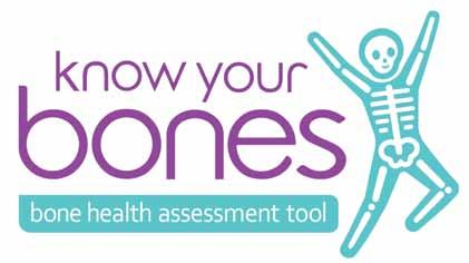 The Know Your Bones website (knowyourbones. org.