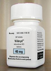 Viibryd The first and only SSRI and 5HT1A partial agonist No associated effects on blood pressure, heart rate,