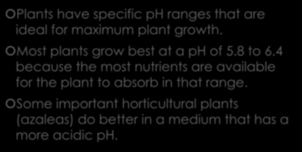 What is ph and how is it modified?