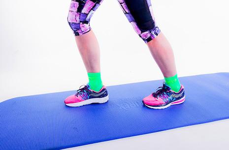 * A good stretching routine will help to restore the muscle balance and allow you to be more flexible Calf (soleus) Repeat position of the gastrocnemius stretch but this
