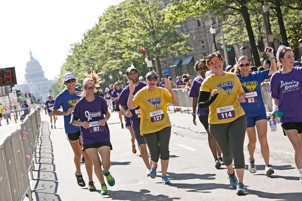 CREATE A COMPANY TEAM the opportunity to MAKE A DIFFERENCE Every year, in communities across the country, thousands of people participate in PurpleStride, one of the signature awareness events for