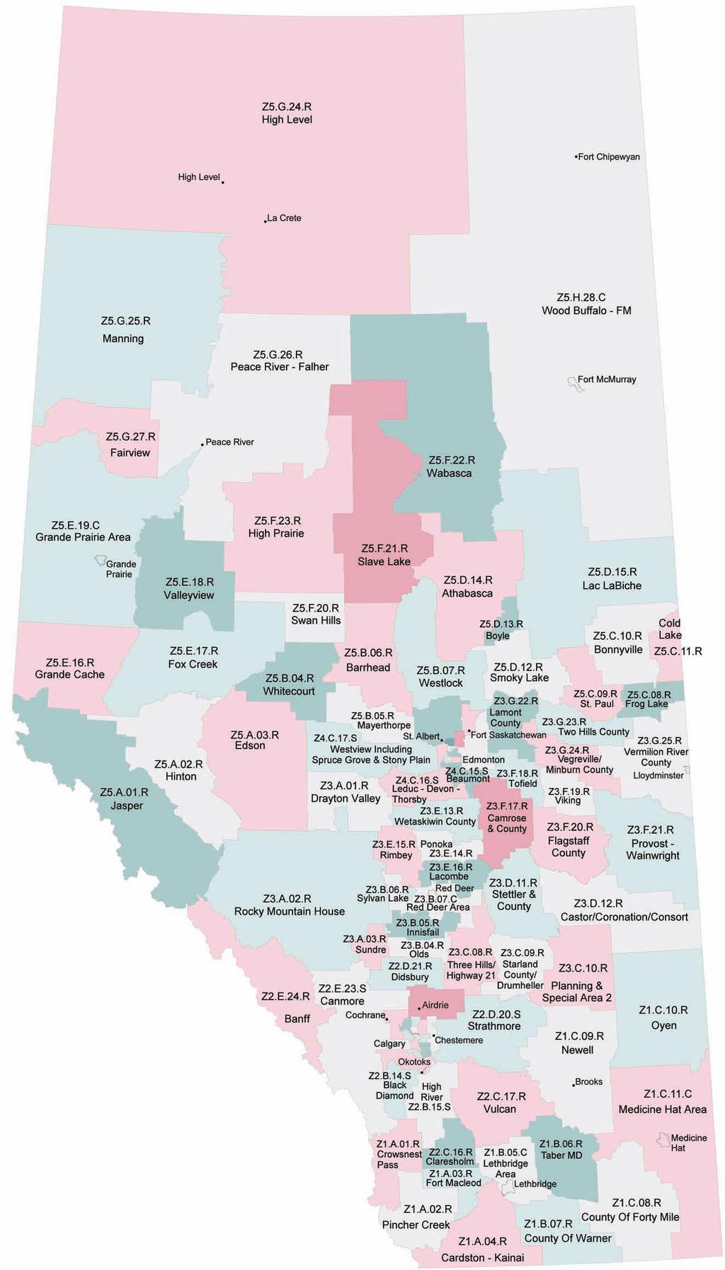 Appendix A Alberta Pharmacy Local Aggregated Geography Figure 23.
