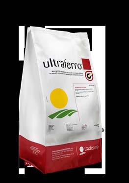 PRODUCTS ultraferro Tradecorp, thanks to the exclusive technology used, is one of the few companies in the world capable of synthesizing the chelating agent EDDHA, and manufacture Ultraferro ( iron