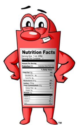 What does Excellent source of fiber mean on a food label?